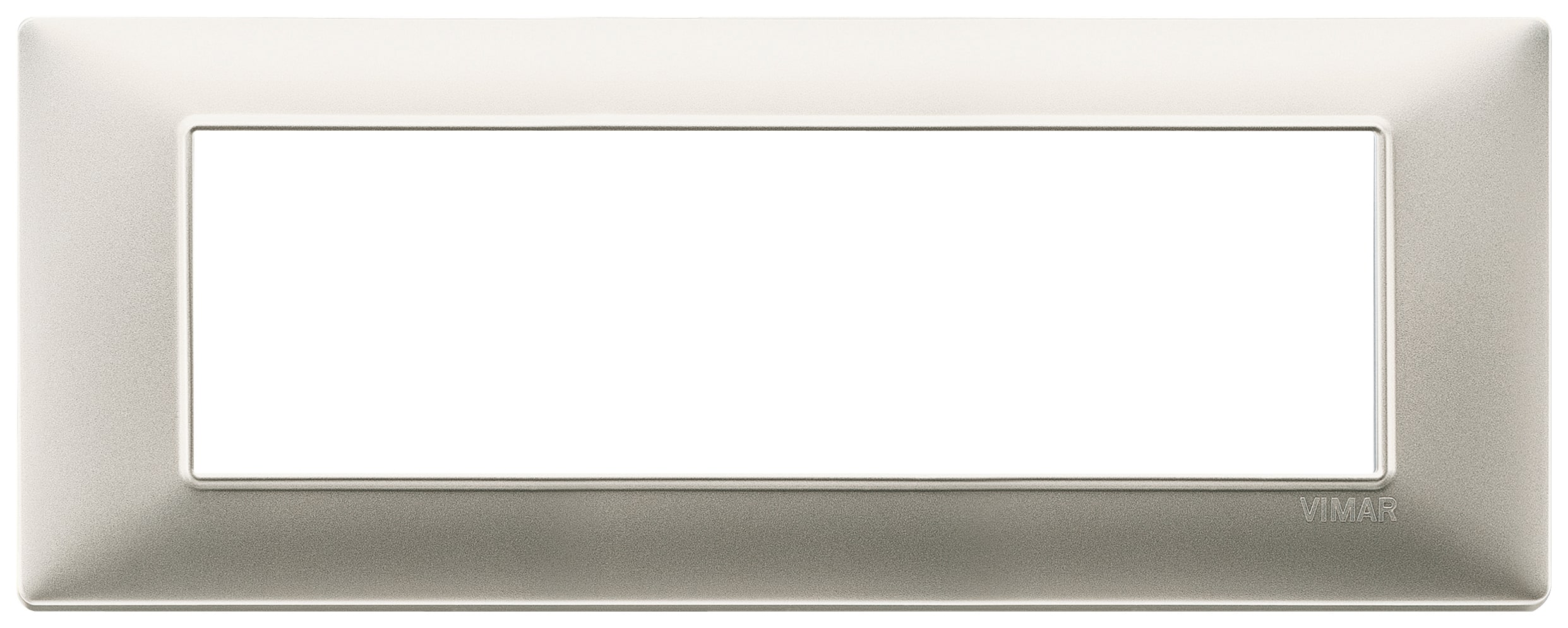 VIMAR S.P.A. - VIW14657.21 PLACCA 7M NICHEL OPACO