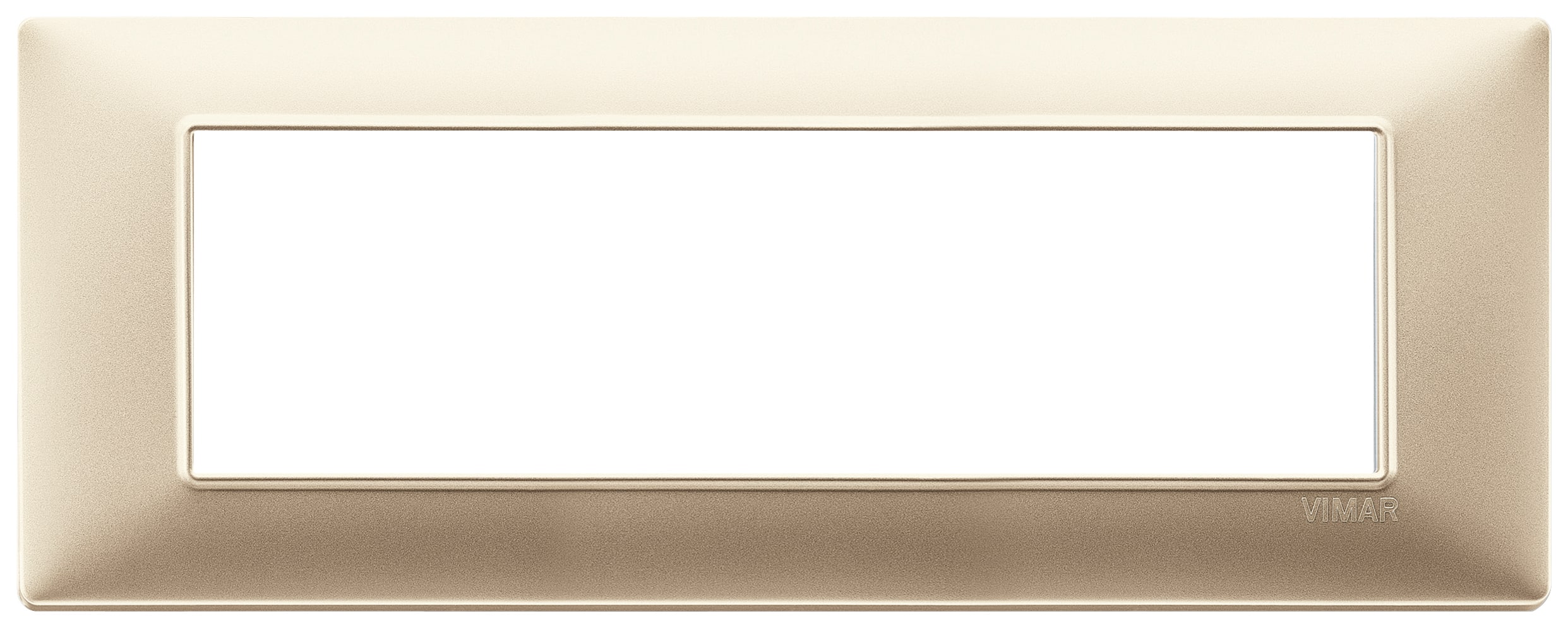VIMAR SPA VIW14657.22 PLACCA 7M CHAMPAGNE OPACO