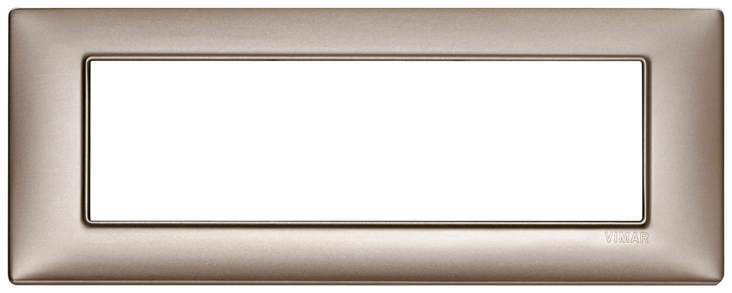 VIMAR S.P.A. - VIW14657.74 PLACCA 7M NICHEL PERLATO