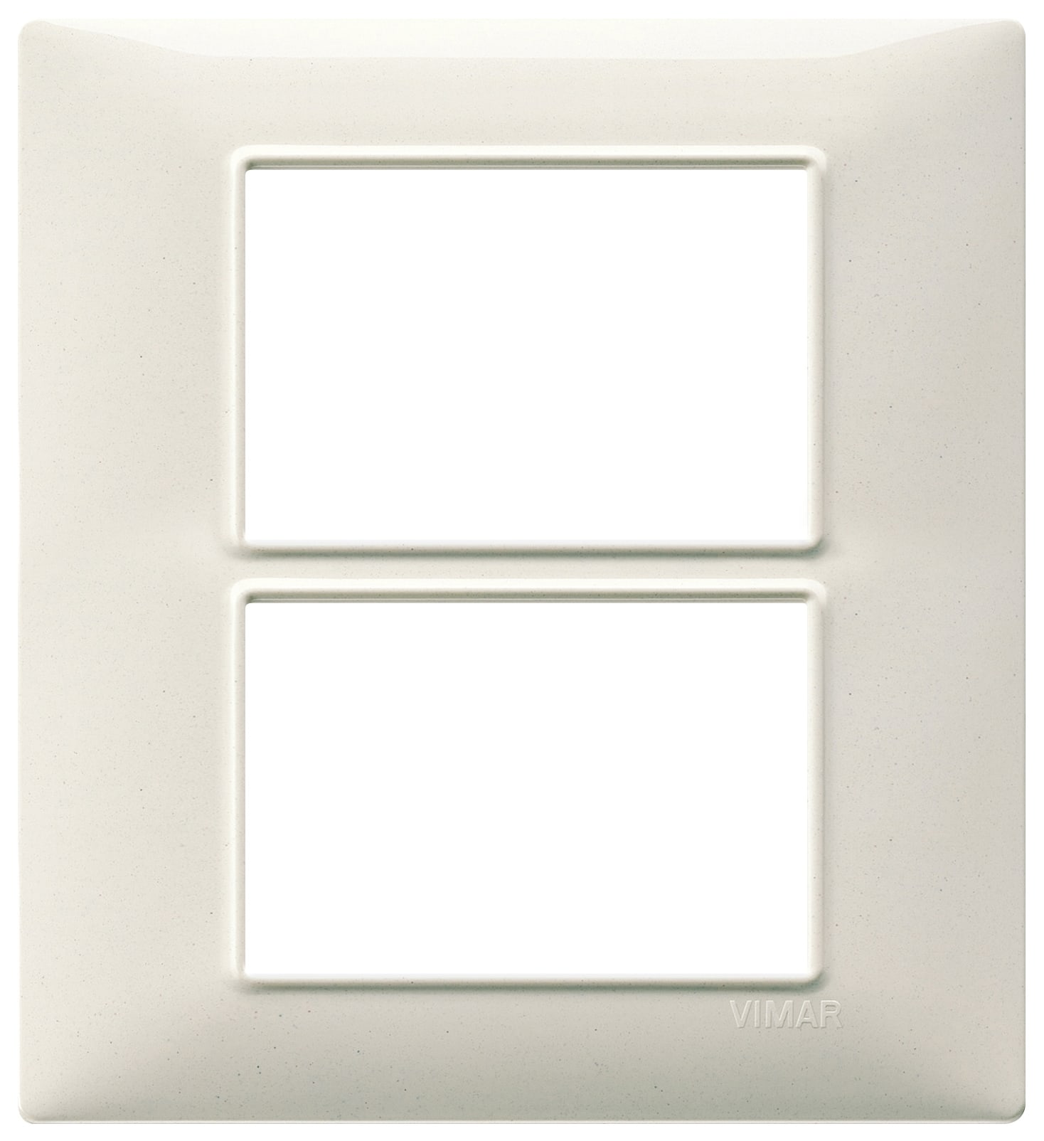 VIMAR SPA VIW14659.06 PLACCA 6M (3+3) BIANCO GRANITO