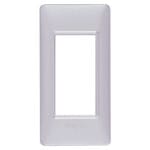 VIMAR S.P.A. - VIW14666.20 PLACCA 1M PANNELLI ARGENTO OPACO