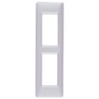 VIMAR SPA - VIW14667.20 PLACCA 2M PANNELLI ARGENTO OPACO