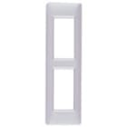 VIMAR SPA - VIW14667.20 Placca 2M pannelli argento opaco