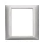 VIMAR S.P.A. - VIW14668.71 PLACCA 8M ARGENTO METALLIZZATO