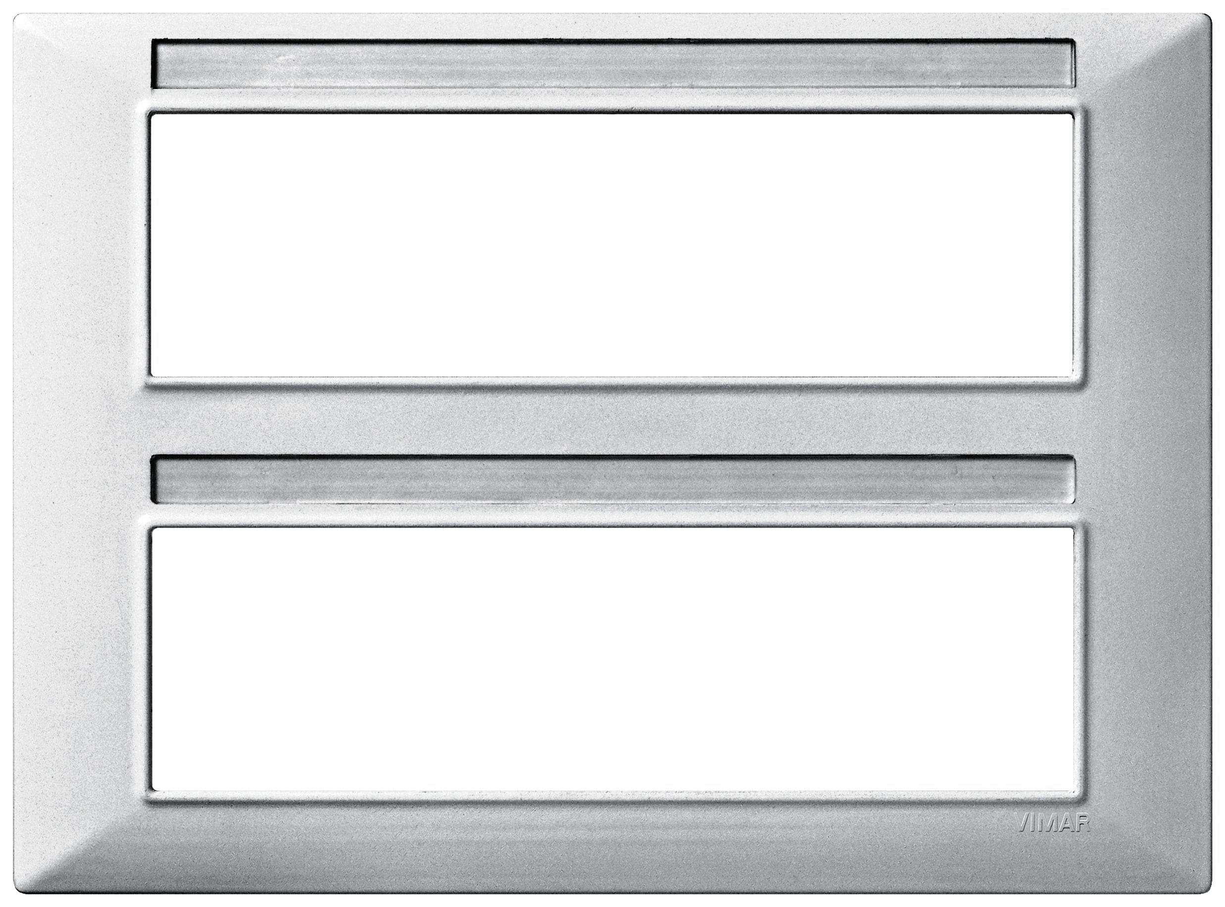 VIMAR S.P.A. - VIW14690.20 PLACCA 14M ARGENTO OPACO