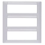 VIMAR S.P.A. - VIW14691.20 PLACCA 21M ARGENTO OPACO