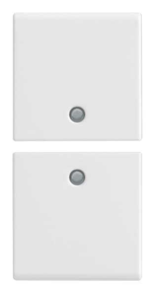 VIMAR S.P.A. - VIW14751 DUE MEZZI TASTI 1M NEUTRO PERS. BIANCO