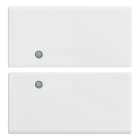 VIMAR SPA - VIW14752 DUE MEZZI TASTI 2M NEUTRO PERS. BIANCO