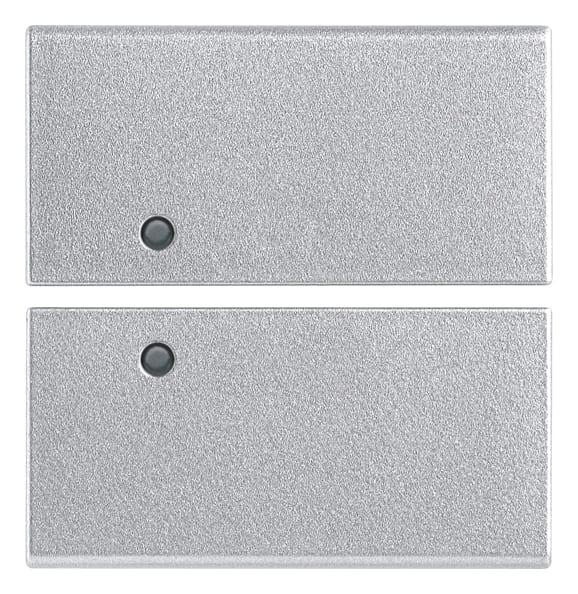 VIMAR SPA VIW14752.SL DUE MEZZI TASTI 2M NEUTRO PERS. SILVER