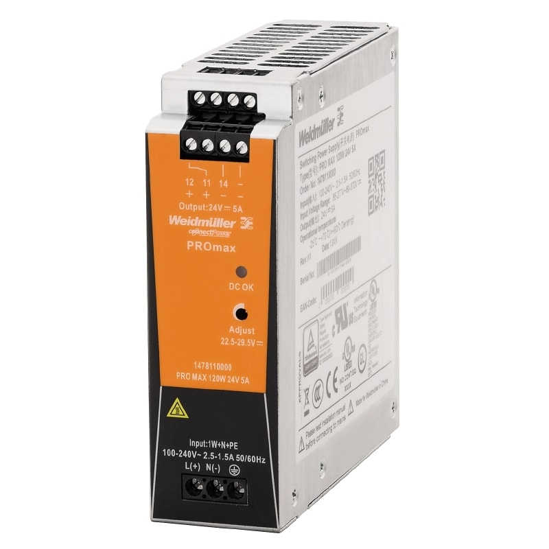 WEIDMULLER WEI1478230000 PRO MAX 120W 12V 10A