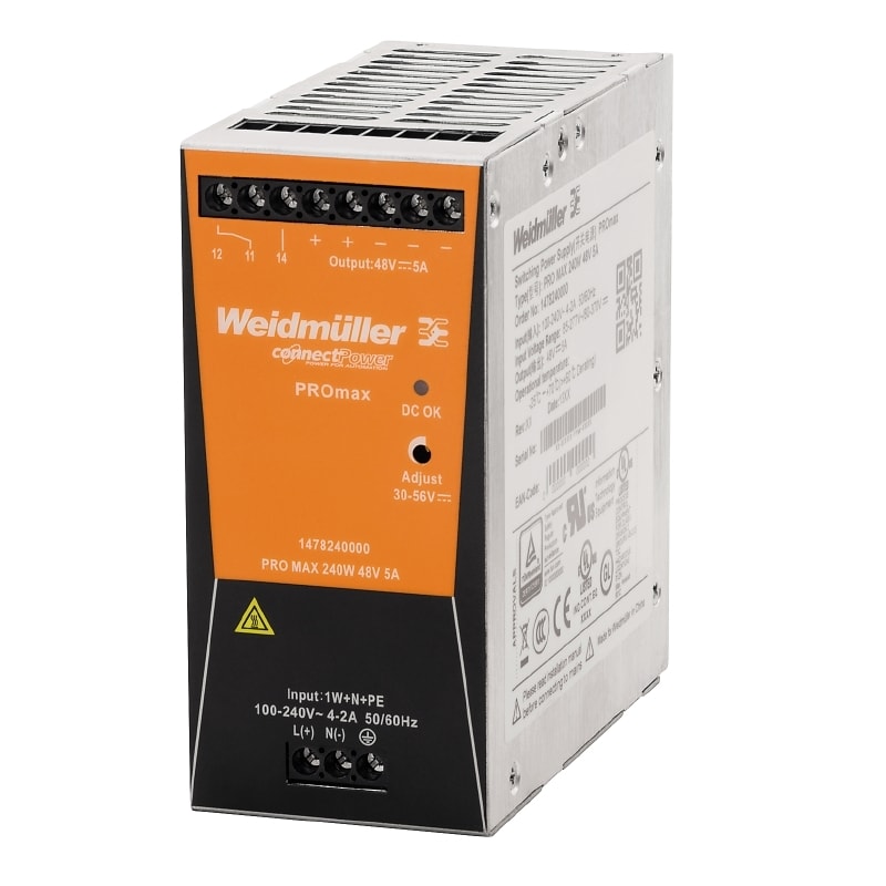 WEIDMULLER WEI1478130000 PRO MAX 240W 24V 10A