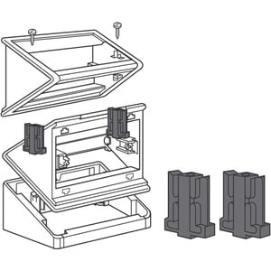 BTICINO S.P.A. - BTI150530 TORRETTE - BLOCCHETTI PER SOVRAPPOSIZION