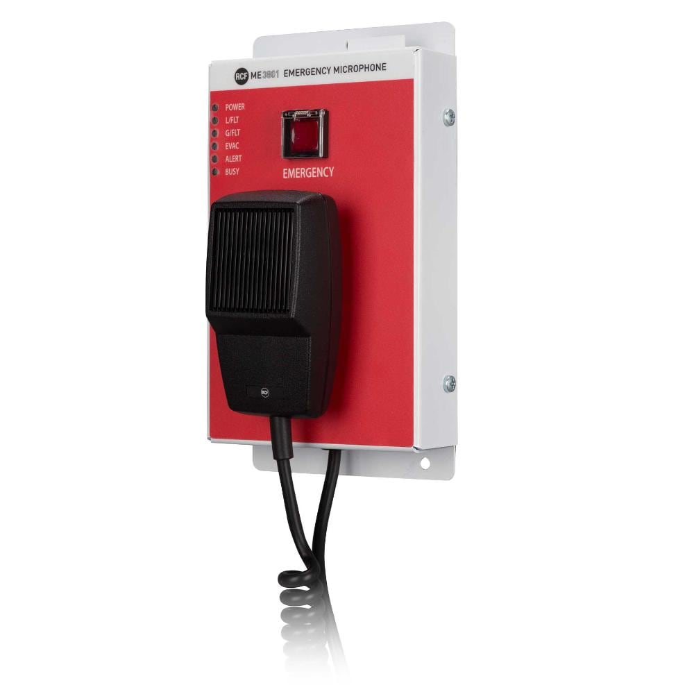 RCF SPA - MAD14322030 ME 3801 MICROFONO ANNUNCIO EMERGENZA SIS