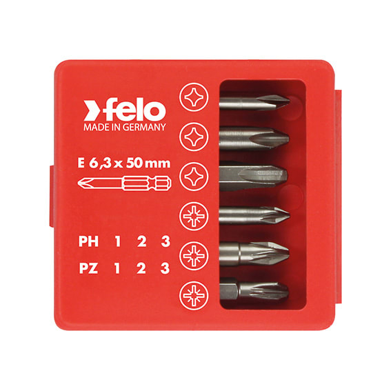 ABC TOOLS SPA - ABCA15951000 ASS. A 1595/1 CON 6 INSERTI