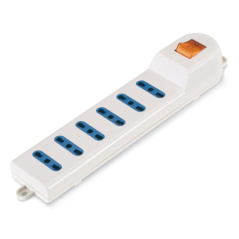 SCAME PARRE SPA SCA160.229 PR.TAV.6 PRESE BIVAL.C/INT.LUM