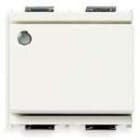 VIMAR SPA - VIW16025.M.B DEVIATORE 1P 16AX LUM.SO 2M BIANCO