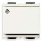 VIMAR SPA - VIW16025.M.B DEVIATORE 1P 16AX LUM.SO 2M BIANCO