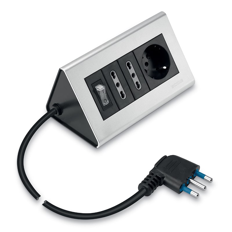 SCAME PARRE S.P.A. - SCA160.5014 MULTIPRESA 2XBIV+1XP30 - NERA