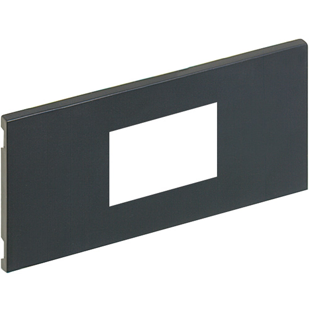 BTICINO BTI16136D/2G MULTIBOX - PLACCA PER 2 MODULI DIN GRIGI
