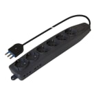 SCAME PARRE SPA - SCA161.60501.N PRESA PLURISTANDARD 6+4 USCITE C/CAVO