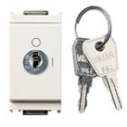 VIMAR SPA - VIW16165.B INTERRUTTORE 2P 16(3)A +CHIAVE BIANCO