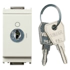 VIMAR SPA - VIW16165.B INTERRUTTORE 2P 16(3)A +CHIAVE BIANCO