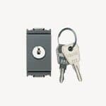 VIMAR SPA VIW16180.CU PULSANTE 1P NO 16A +CHIAVE UNIF. GRIGIO