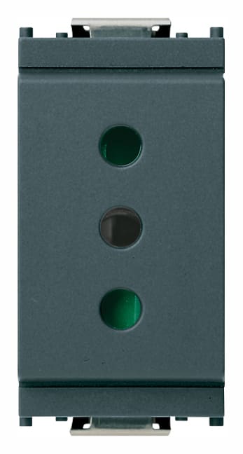 VIMAR SPA VIW16201 PRESA 2P+T 10A P11 GRIGIO