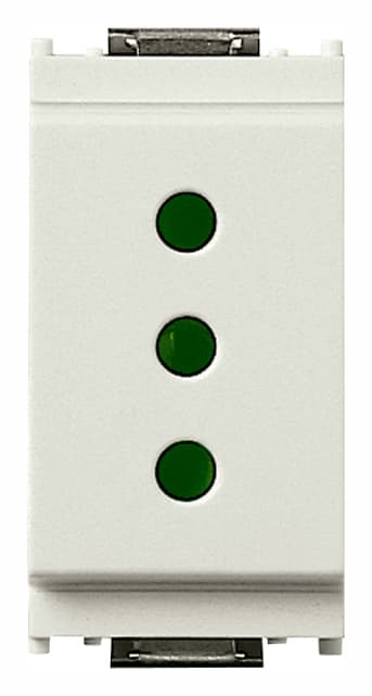 VIMAR SPA VIW16201.B PRESA 2P+T 10A P11 BIANCO
