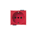 VIMAR SPA - VIW16209.R PRESA 2P+T 16A P30 ROSSO