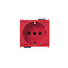 VIMAR SPA - VIW16209.R PRESA 2P+T 16A P30 ROSSO