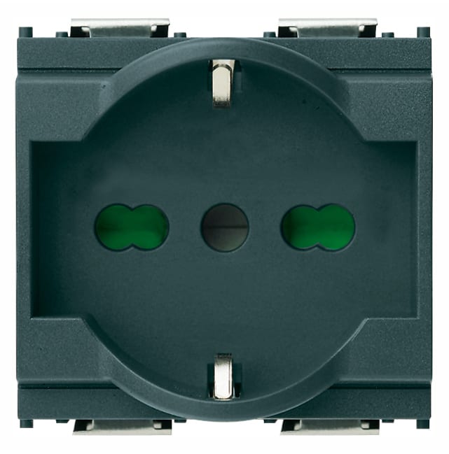 VIMAR SPA VIW16211 PRESA 2P+T 16A UNIVERSALE GRIGIO