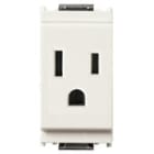 VIMAR SPA - VIW16245.B PRESA 2P+T 15A USA+SASO BIANCO
