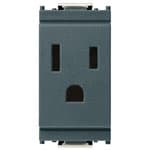 VIMAR S.P.A. - VIW16245 PRESA 2P+T 15A USA+SASO GRIGIO