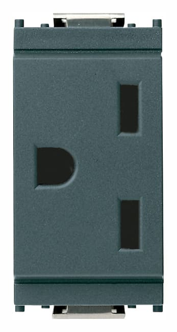 VIMAR SPA VIW16247 PRESA 2P+T 15A AMERICANO GRIGIO