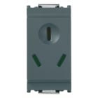 VIMAR SPA - VIW16251 PRESA SICURY 2P+T 10A CINESE GRIGIO