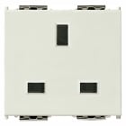 VIMAR SPA - VIW16260.B PRESA SICURY 2P+T 13A INGLESE BIANCO