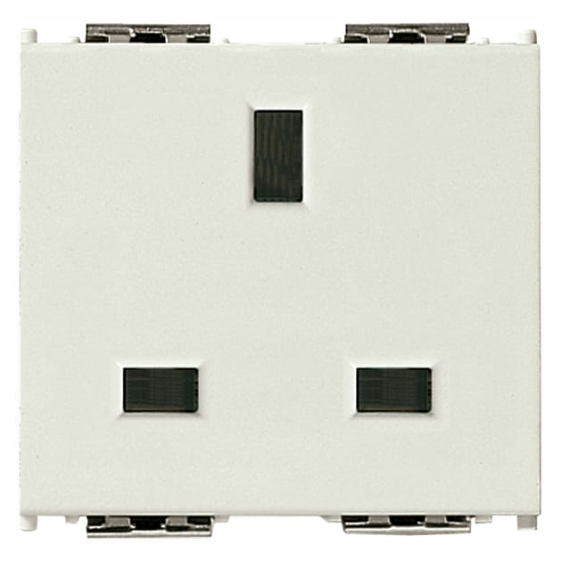 VIMAR SPA VIW16260.B PRESA SICURY 2P+T 13A INGLESE BIANCO