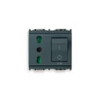 VIMAR SPA - VIW16273 PRESA 2P+T 16A P17/11 INTB+MT C16 GRIGIO