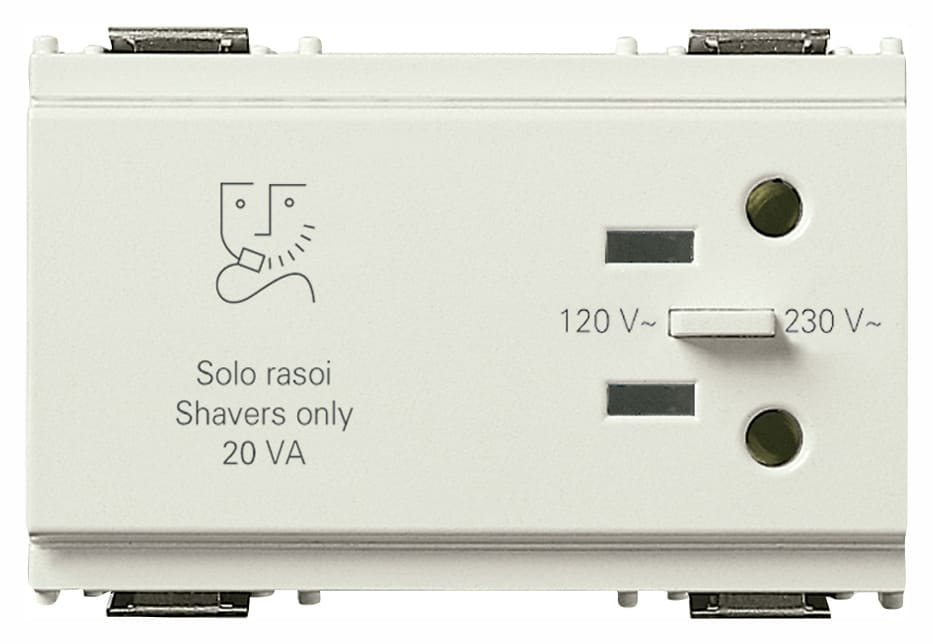 VIMAR S.P.A. - VIW16290.B PRESA PER RASOIO 230V BIANCO