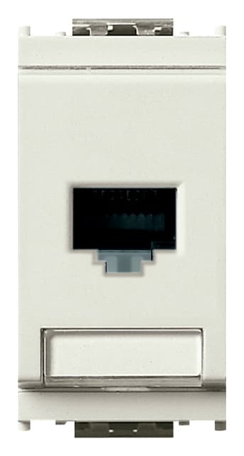 VIMAR SPA VIW16359.11.B PRESA RJ45 NETSAFE CAT5E UTP BIANCO