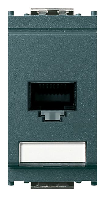 VIMAR SPA VIW16359.5 PRESA RJ45 NETSAFE CAT5E FTP 110 GRIGIO