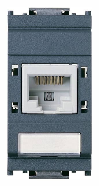 VIMAR S.P.A. - VIW16365.1 PRESA RJ45 R&M CAT5E UTP GRIGIO
