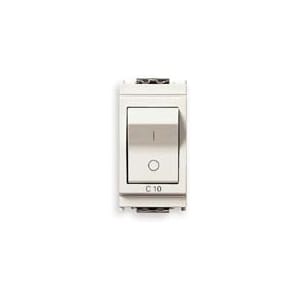 VIMAR S.P.A. - VIW16505.10.B INTERRUTTORE MT 1P+N C10 120-230V BIANCO