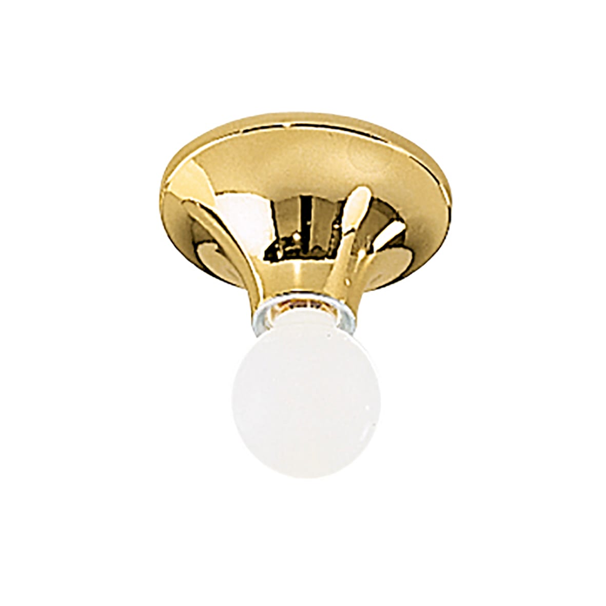 ROSSINI RSS1669-15-OL PLAFONIERA ORO LUCIDO E27 IP20 15CM