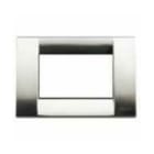 VIMAR SPA - VIW16733.34 PLACCA CLASSICA 3M NICHEL SPAZZOLATO
