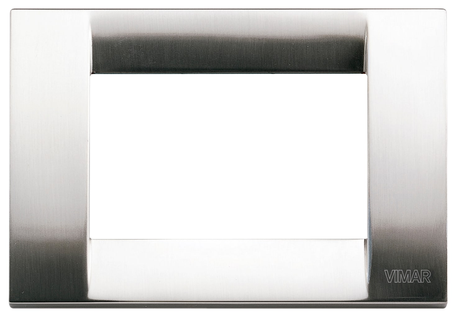 VIMAR S.P.A. - VIW16733.34 PLACCA CLASSICA 3M NICHEL SPAZZOLATO
