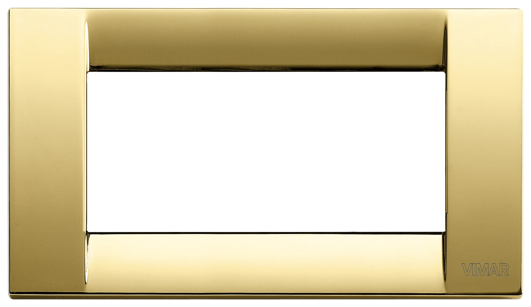 VIMAR S.P.A. - VIW16734.32 PLACCA CLASSICA 4M ORO LUCIDO