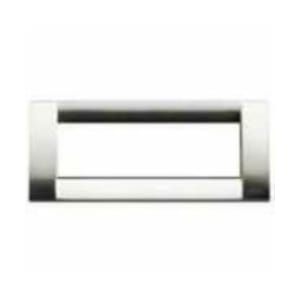 VIMAR S.P.A. - VIW16736.34 PLACCA CLASSICA 6M NICHEL SPAZZOLATO