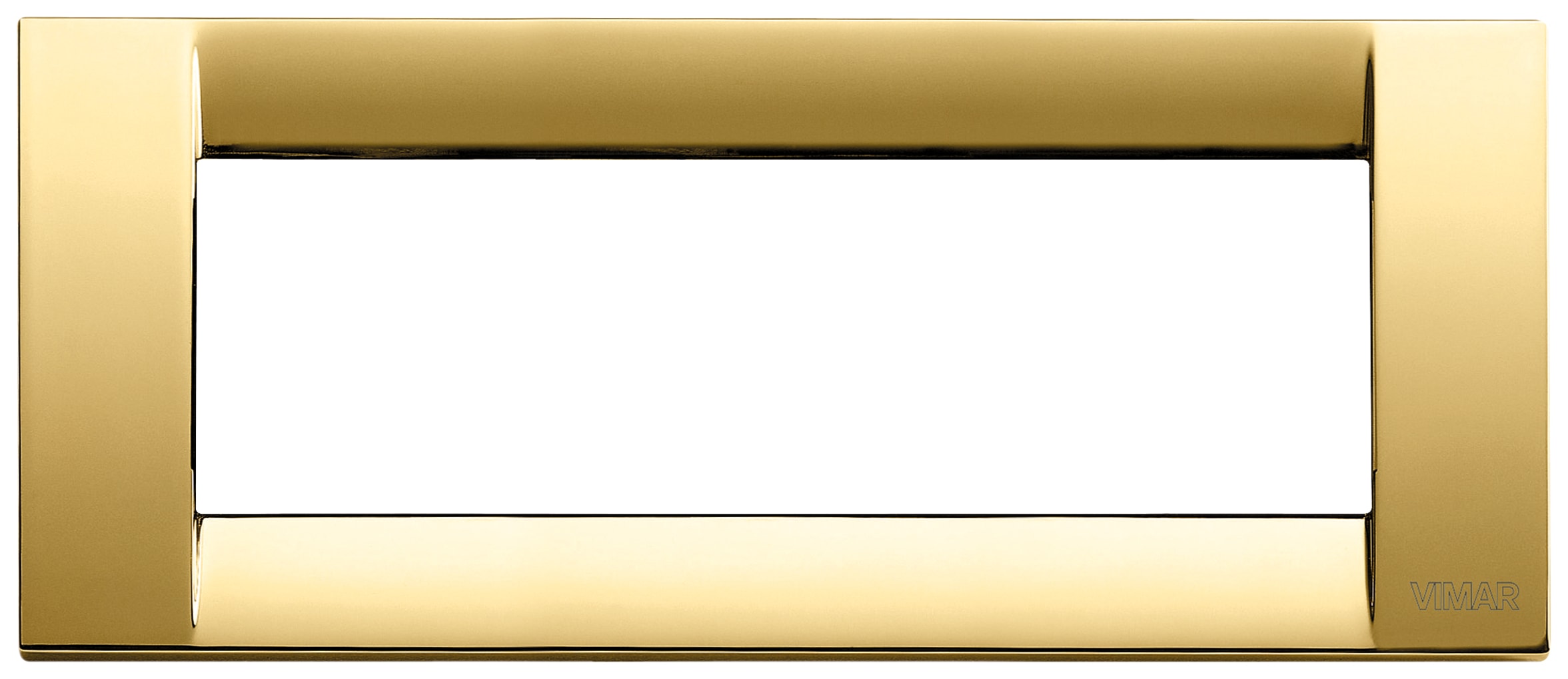 VIMAR S.P.A. - VIW16736.32 PLACCA CLASSICA 6M ORO LUCIDO